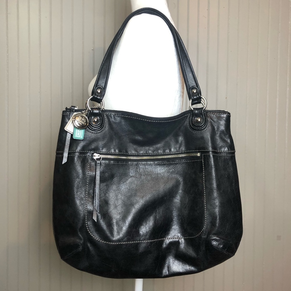 Coach Black Leather Bag